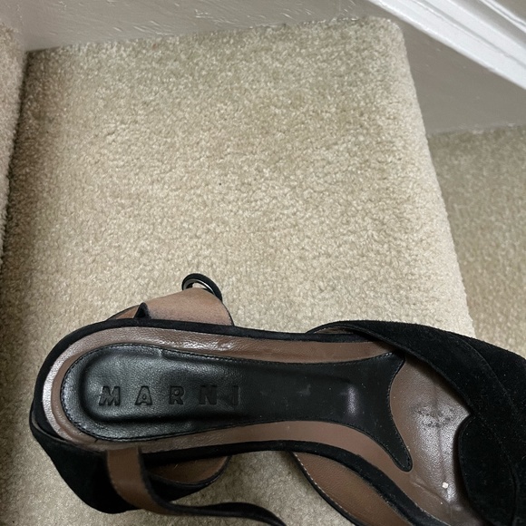 Marni Suede Sandals - Picture 4 of 6